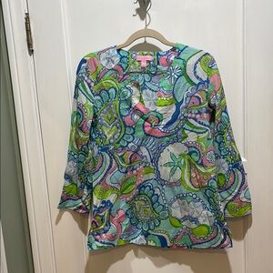 Lilly Pulitzer Conch Republic Tunic x small